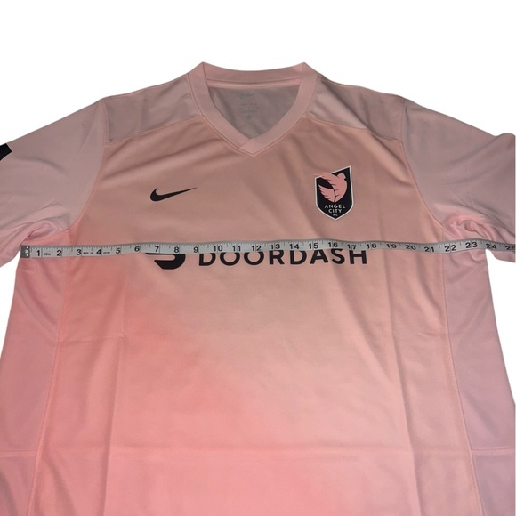 NWT Nike Men’s Angel City FC 2024 Women's Team Away Jersey Soccer Pink XL - Picture 3 of 9